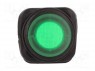 ROCKER; SPST; Положения: 2; OFF-ON; 25A/12ВDC; зеленый; IP65; 50мОм