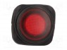 ROCKER; SPST; Положения: 2; OFF-ON; 25A/12ВDC; красный; IP65; 50мОм