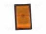 ROCKER; SPST; Положения: 2; OFF-ON; 30A/12ВDC; оранжевый; 50мОм