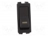 ROCKER; SPST; Положения: 2; OFF-ON; 20A/12ВDC; черный; 50мОм