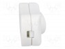 ROCKER; SPST; Положения: 2; OFF-ON; 3A/250ВAC; белый; отсутствует