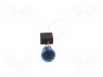 ROCKER; SPST; Положения: 2; OFF-ON; 10A/250ВAC; черный; LED; 50мОм