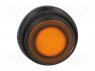 ROCKER; SPST; Положения: 2; OFF-ON; 10A/24ВDC; желтый; IP65; 50мОм