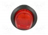 ROCKER; SPST; Положения: 2; OFF-ON; 10A/250ВAC; красный; 50мОм