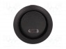 ROCKER; SPST; Положения: 2; OFF-ON; 10A/250ВAC; черный; LED 3ВDC