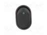 ROCKER; SPST; Положения: 2; OFF-ON; 15A/24ВDC; черный; LED 24ВDC