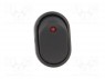 ROCKER; SPST; Положения: 2; OFF-ON; 30A/12ВDC; черный; LED 24ВDC