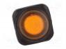 ROCKER; SPST; Положения: 2; OFF-ON; 10A/250ВAC; оранжевый; IP65; LED