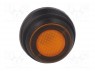 ROCKER; DPST; Положения: 2; OFF-ON; 10A/250ВAC; оранжевый; IP65