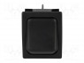 ROCKER; DPDT; Положения: 2; ON-ON; 10A/250ВAC; черный; отсутствует