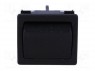 ROCKER; DPDT; Положения: 2; ON-ON; 6A/250ВAC; черный; отсутствует