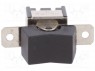 ROCKER; DP3T; Положения: 3; (ON)-OFF-(ON); 3A/250ВAC; черный; 20мОм