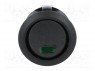 ROCKER; SPST; Положения: 2; OFF-ON; 10A/250ВAC; 10A/24ВDC; черный