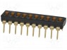 Переключатель: DIP-SWITCH; Кол-во секций: 10; ON-OFF; Положения: 2