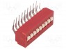 Переключатель: DIP-SWITCH; Кол-во секций: 9; 0,1A/50ВDC; -40÷85°C