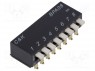 Переключатель: DIP-SWITCH; Кол-во секций: 8; 0,1A/5ВDC; -20÷85°C