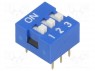 Переключатель: DIP-SWITCH; Кол-во секций: 3; ON-OFF; 0,05A/12ВDC