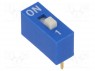Переключатель: DIP-SWITCH; Кол-во секций: 1; ON-OFF; 0,1A/24ВDC