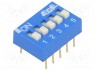Переключатель: DIP-SWITCH; Кол-во секций: 5; ON-OFF; 0,1A/24ВDC