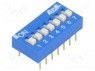 Переключатель: DIP-SWITCH; Кол-во секций: 7; ON-OFF; 0,1A/24ВDC