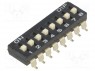 Переключатель: DIP-SWITCH; Кол-во секций: 8; ON-OFF; 0,1A/50ВDC