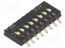 Переключатель: DIP-SWITCH; Кол-во секций: 8; ON-OFF; 0,1A/50ВDC