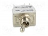 Переключатель: тумблер; Положения: 3; DP3T; ON-OFF-ON; 10A/250ВAC