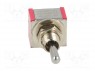 Переключатель: тумблер; Положения: 3; DP3T; ON-OFF-ON; 5A/125ВAC