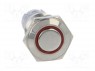 Переключатель: антивандальный; DPDT; 3A/250ВAC; IP67; ON-(ON)