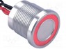 Переключатель: пьезоэлектрический; Положения: 2; SPST-NO; IP68