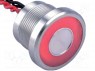 Переключатель: пьезоэлектрический; Положения: 2; SPST-NO; IP68