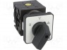Switch: star-delta cam switch; 3-position; 20A; 0-Y-Δ; Poles no: 3