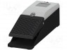 Switch: foot; 1-position; SPST-NO + SPST-NC; 6A/230VAC; IP65