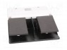 Switch: foot; 1-position; (SPST-NO + SPST-NC) x2; 6A/230VAC; IP65