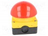 Switch: manual and foot; 2-position; NC; IP67; -25÷40°C