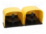 Switch: foot; 1-position; (SPST-NO + SPST-NC) x2; 6A/250VAC; IP65
