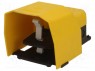 Switch: foot; 1-position; NC + NO; 3A/250VAC; IP65; Colour: yellow