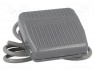 Switch: foot; 1-position; SPDT; 10A/250VAC; Leads: 1m lead; 7N; 267g