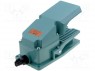 Switch: foot; 1-position; SPDT; 15A/250VAC; Leads: screw terminals