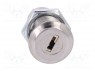 Switch: key switch; 2-position; Switch.method: OFF-ON; Key: flat