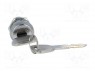 Switch: key switch; 2-position; Switch.method: OFF-ON; Key: flat