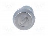 Switch: key switch; 2-position; Switch.method: ON-ON; Key: flat