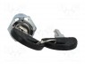 Switch: key switch; 2-position; Switch.method: OFF-ON; Key: flat