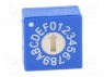 Кодирующий переключатель; HEX/BCD; Положения: 16; THT; Шаг: 2,54мм