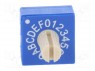 Кодирующий переключатель; HEX/BCD; Положения: 16; THT; Шаг: 2,54мм