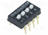 ADE04A04=4POS DIP SWITCH