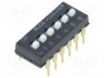 ADE06A04=6 POS DIP SWITCH