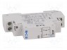 Реле: групповой блок; 17,5x90x60мм; Монтаж: DIN; -20÷45°C; IP20