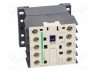 Контактор: 4-полюсный; NC x2 + NO x2; 24ВDC; 9А; DIN,на панель