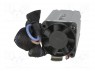 Тепловентилятор; CIRRUS 40/1; 60Вт; 24ВAC; 24ВDC; IP20; 42x42x72мм